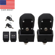 DURAFORCE Jeep Wrangler JL JT Hood Latches Locking Catch 2018-2024 Rubicon Fit