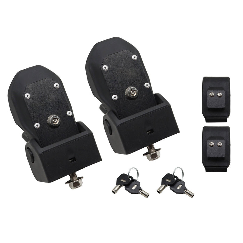 DURAFORCE Jeep Wrangler JL JT Hood Latches Locking Catch 2018-2024 Rubicon Fit