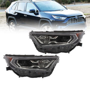 DURAFORCE LED Headlight Assembly Left+Right for 2019-2022 Toyota RAV4 Hybrid XSE