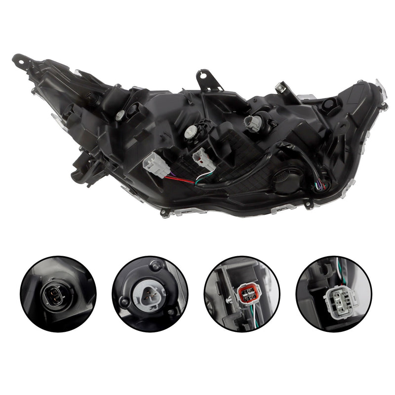 DURAFORCE LED Headlight Assembly Left+Right for 2019-2022 Toyota RAV4 Hybrid XSE
