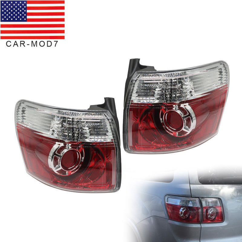 DURAFORCE LED Tail Light Set Left Right Outer for 2007-2012 GMC Acadia Driver Passenger