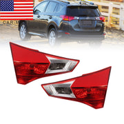 DURAFORCE Toyota RAV4 2013-2015 Inner Tail Light Driver & Passenger Side Rear Lamp
