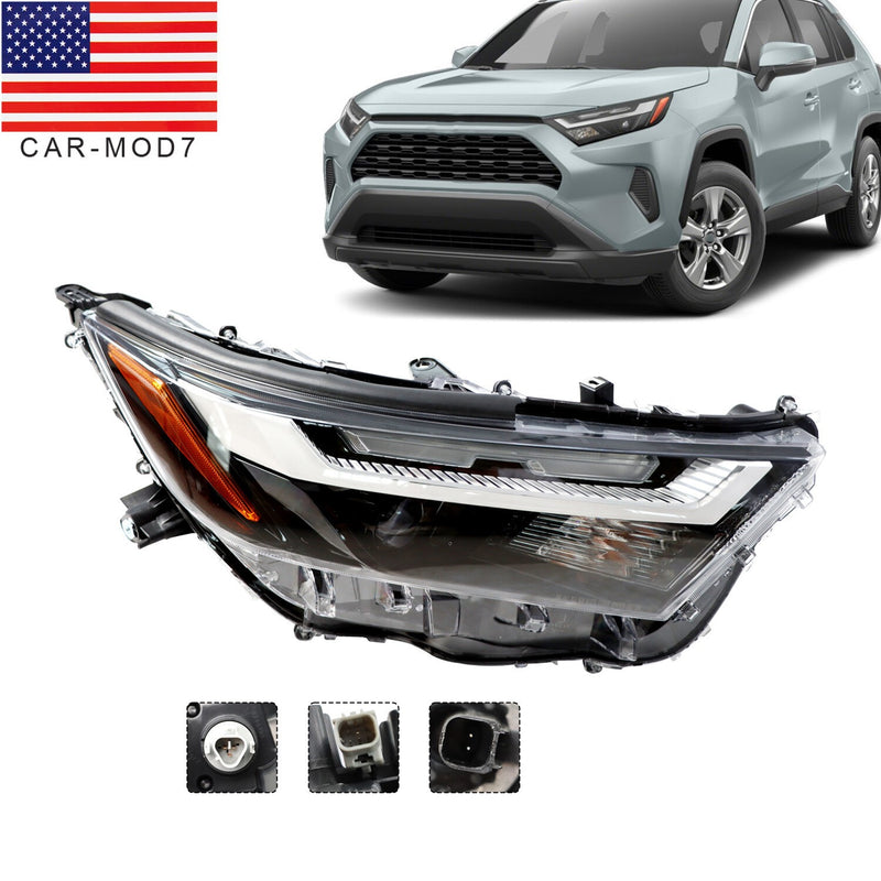 DURAFORCE LED Headlight Right Passenger Assembly for 2022-2024 Toyota RAV4 811100R350