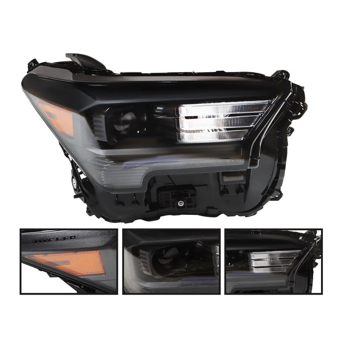 DURAFORCE 2024-2025 Toyota Tacoma LED Headlight Assembly Passenger Right Side