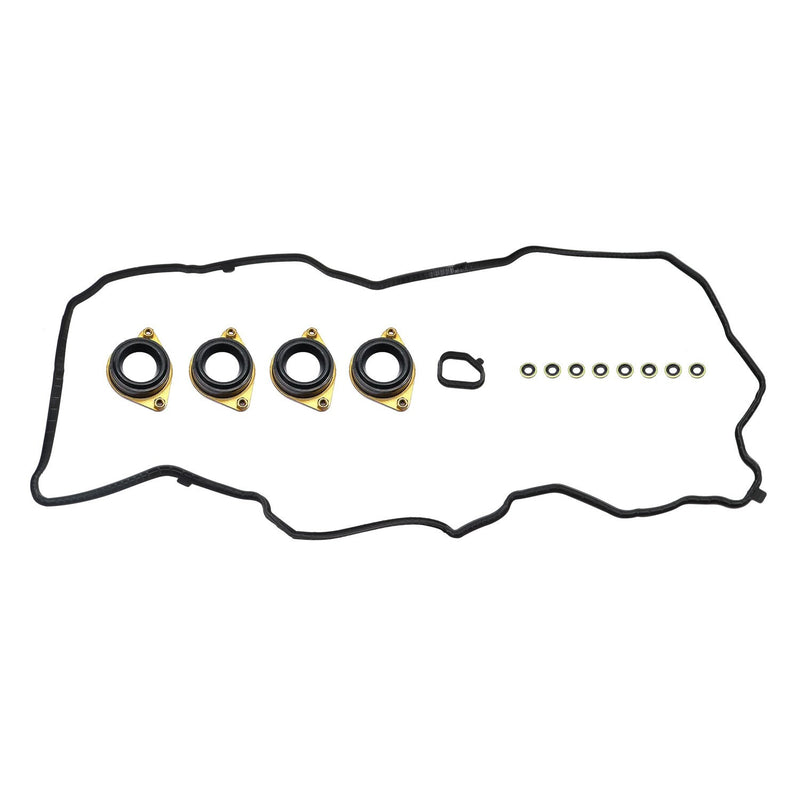 DURAFORCE Honda Accord 2.4L Valve Cover Gasket Set Kit 2013-2017 Engine Replacement