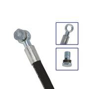 DURAFORCE Hydraulic Top Link 2-2 with Locking Block 19.7"-28" 2X Hose Tractor Part
