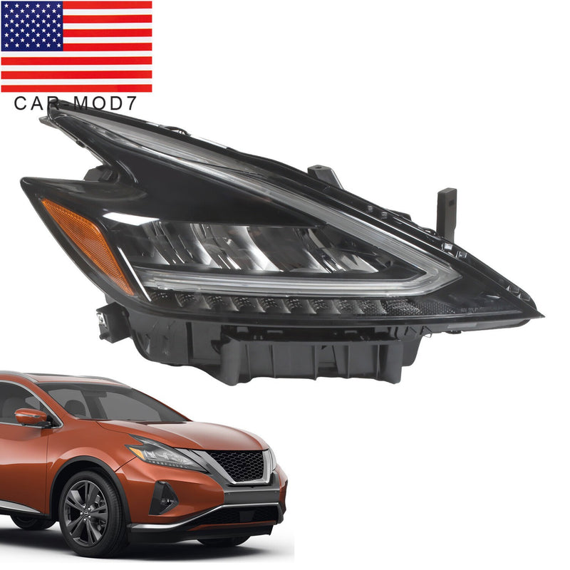 DURAFORCE LED Headlight Assembly Right Passenger Side for 2022-2023 Nissan Murano