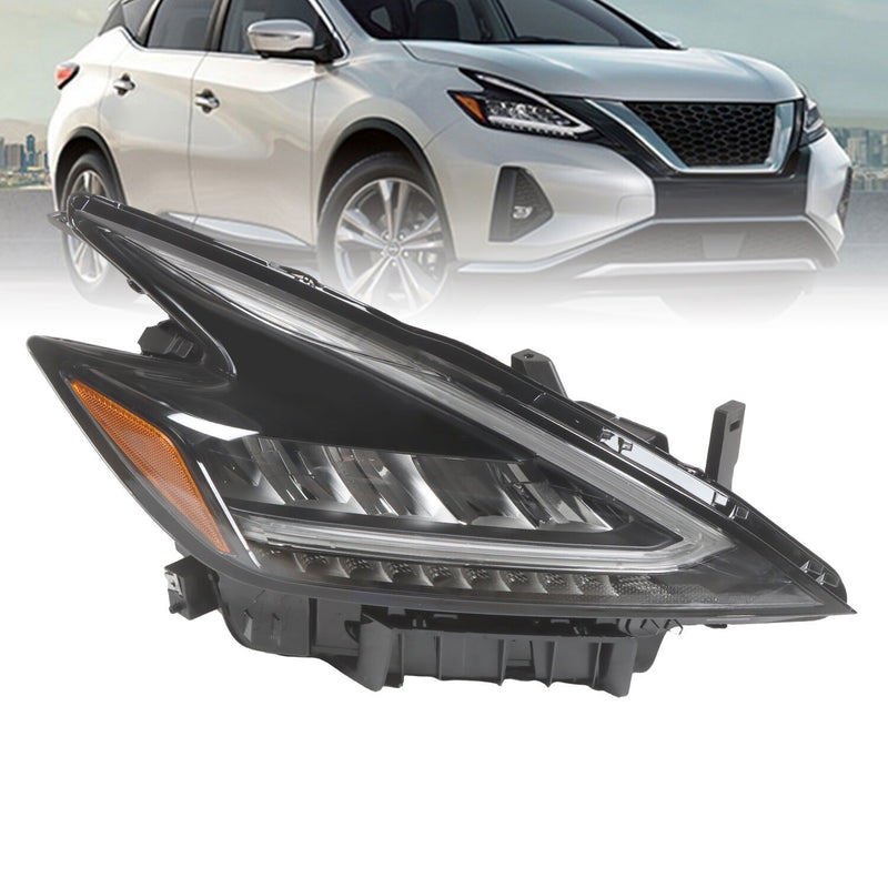 DURAFORCE LED Headlight Assembly Right Passenger Side for 2022-2023 Nissan Murano