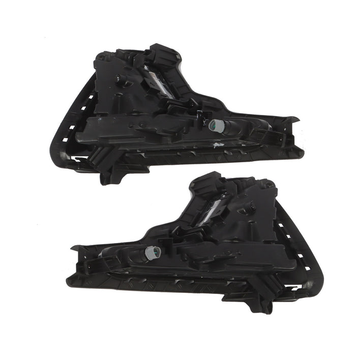DURAFORCE 2018-2019 Hyundai Sonata LED Fog Light DRL Lamps & Cover Bezels Left & Right