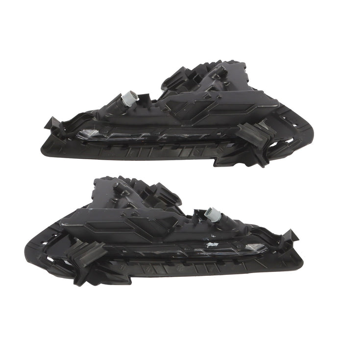 DURAFORCE 2018-2019 Hyundai Sonata LED Fog Light DRL Lamps & Cover Bezels Left & Right