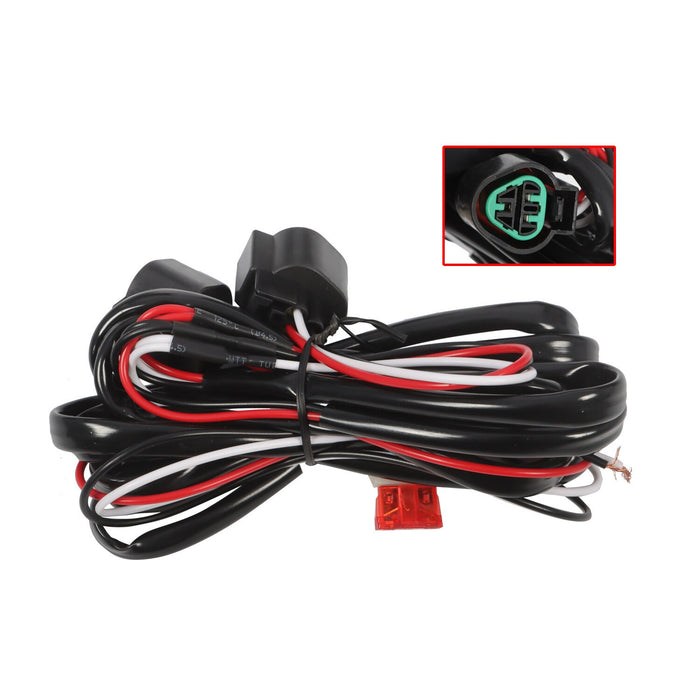 DURAFORCE 2018-2019 Hyundai Sonata LED Fog Light DRL Lamps & Cover Bezels Left & Right