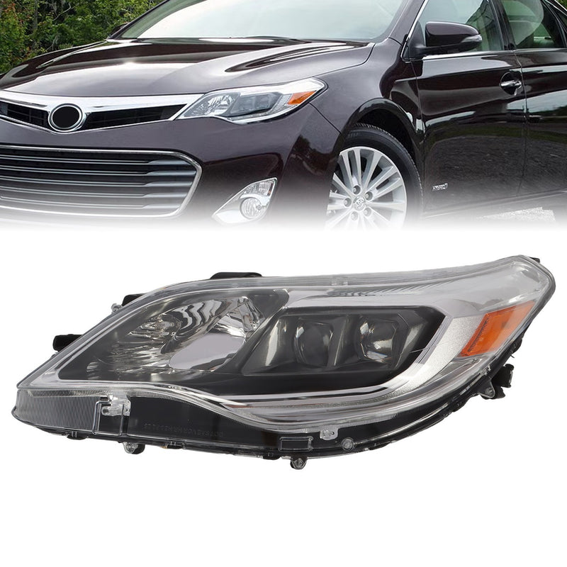 DURAFORCE Halogen Projector Headlamp Driver Side for 2013-2015 Toyota Avalon