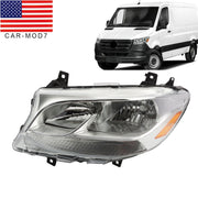 DURAFORCE Left Halogen Headlight Driver Side for 2019-2022 Mercedes Sprinter W907