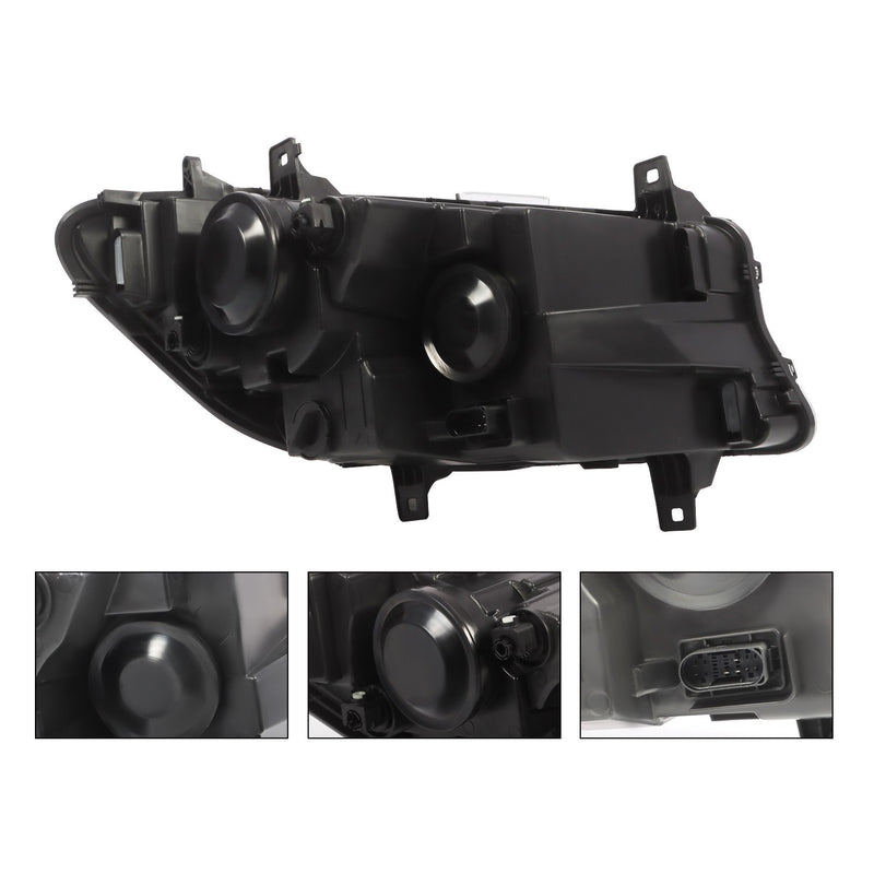 DURAFORCE Left Halogen Headlight Driver Side for 2019-2022 Mercedes Sprinter W907