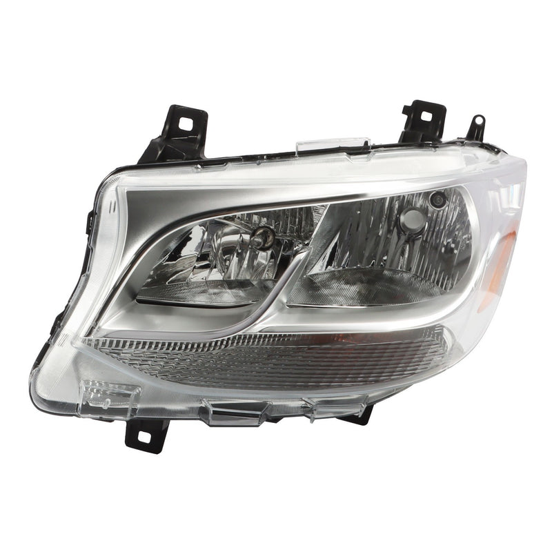 DURAFORCE Left Halogen Headlight Driver Side for 2019-2022 Mercedes Sprinter W907