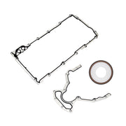 DURAFORCE Engine Rear Main Seal & Oil Pan Gasket Kit for Chevy GMC 4.8-6.2L V8 OHV