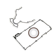 DURAFORCE Engine Rear Main Seal & Oil Pan Gasket Kit for Chevy GMC 4.8-6.2L V8 OHV