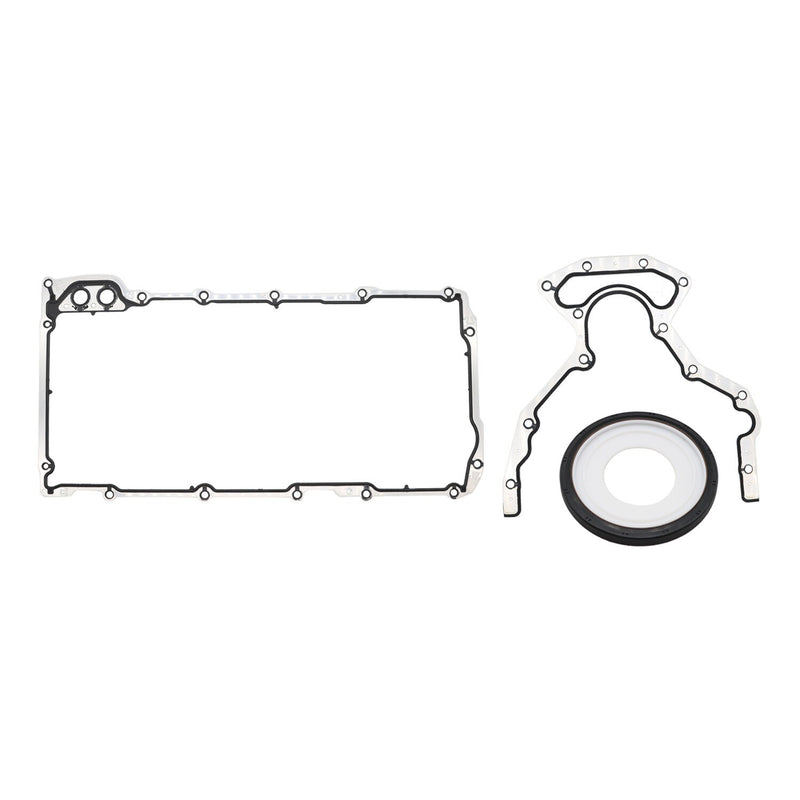 DURAFORCE Engine Rear Main Seal & Oil Pan Gasket Kit for Chevy GMC 4.8-6.2L V8 OHV