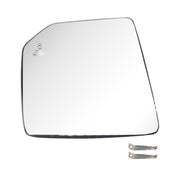 DURAFORCE Heated Left Driver Side Mirror Glass w/ Blind Spot Sensor for 2015-2020 Ford F15