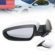 DURAFORCE Left Driver Side Mirror with Turn Signal for 2011-2013 Kia Optima Manual Fold