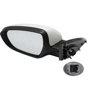 DURAFORCE Left Driver Side Mirror with Turn Signal for 2011-2013 Kia Optima Manual Fold
