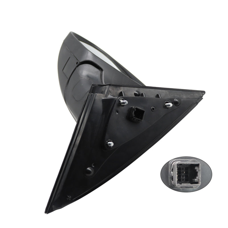 DURAFORCE Left Driver Side Mirror with Turn Signal for 2011-2013 Kia Optima Manual Fold