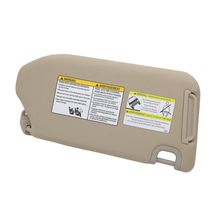 DURAFORCE Left Driver Side Sun Visor Infiniti QX60 2015-2017 Extendable 2.5L