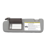 DURAFORCE Left Driver Side Gray Sun Visor for Toyota Highlander 2014-2019 74320-0E074-B0