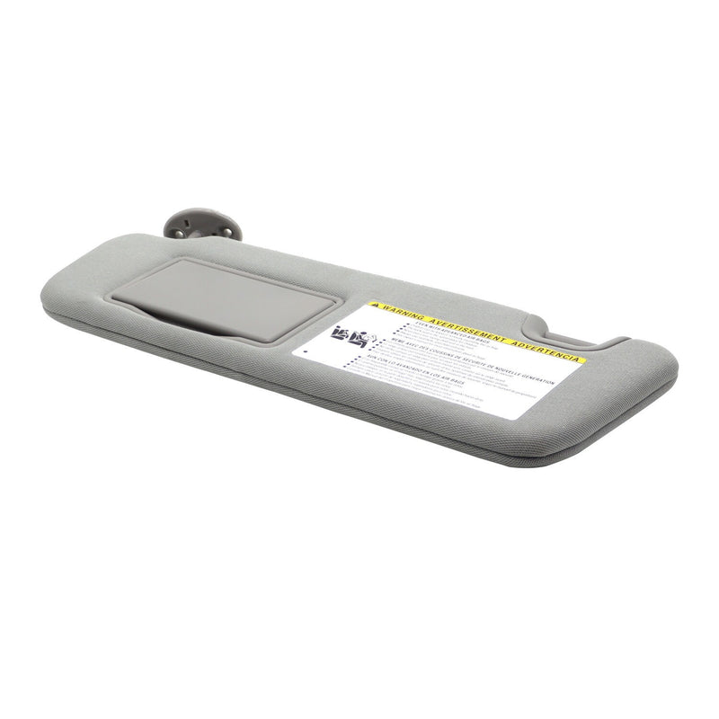 DURAFORCE Left Driver Side Gray Sun Visor for Toyota Highlander 2014-2019 74320-0E074-B0