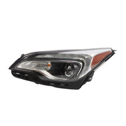 DURAFORCE Left Halogen Headlight w/ LED DRL Bulbs for 2016-2018 Buick Envision Driver Side