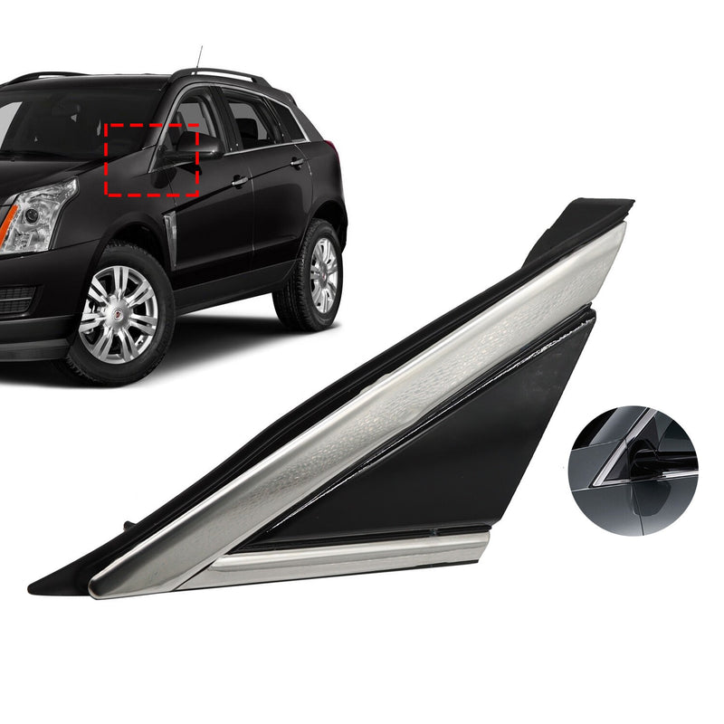 DURAFORCE Left Front Mirror Triangle Molding Fender 22774041 for Cadillac SRX 2010-2016