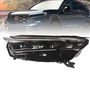 DURAFORCE Left LED Headlight for 2023-2024 Honda CR-V Driver Side w/ Chrome Trim