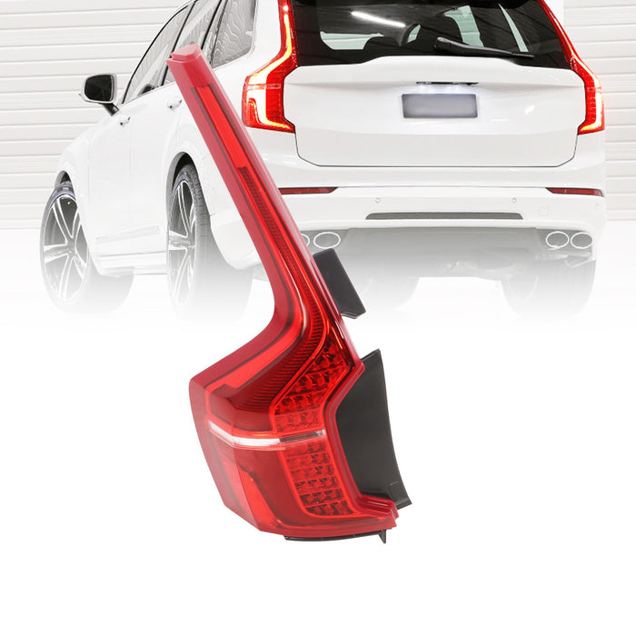 DURAFORCE Left LED Tail Light for Volvo XC90 2016-2025 Rear Brake Lamp Driver Side