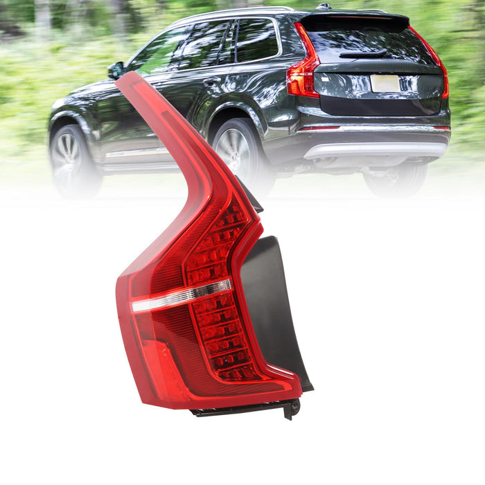 DURAFORCE Left LED Tail Light for Volvo XC90 2016-2025 Rear Brake Lamp Driver Side