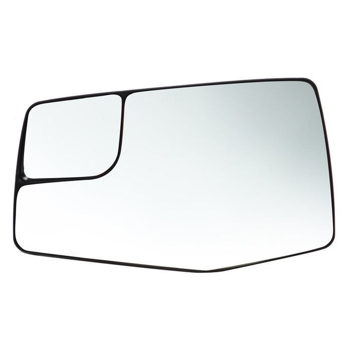 DURAFORCE Left Side Mirror Glass for 2019-2023 Chevy Silverado 1500 GMC Sierra 1500