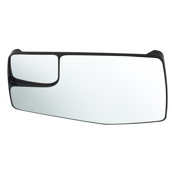 DURAFORCE Left Side Mirror Glass for 2019-2023 Chevy Silverado 1500 GMC Sierra 1500