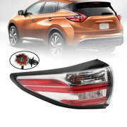 DURAFORCE Left Outer Tail Light Assembly for 2015-2018 Nissan Murano Driver Side
