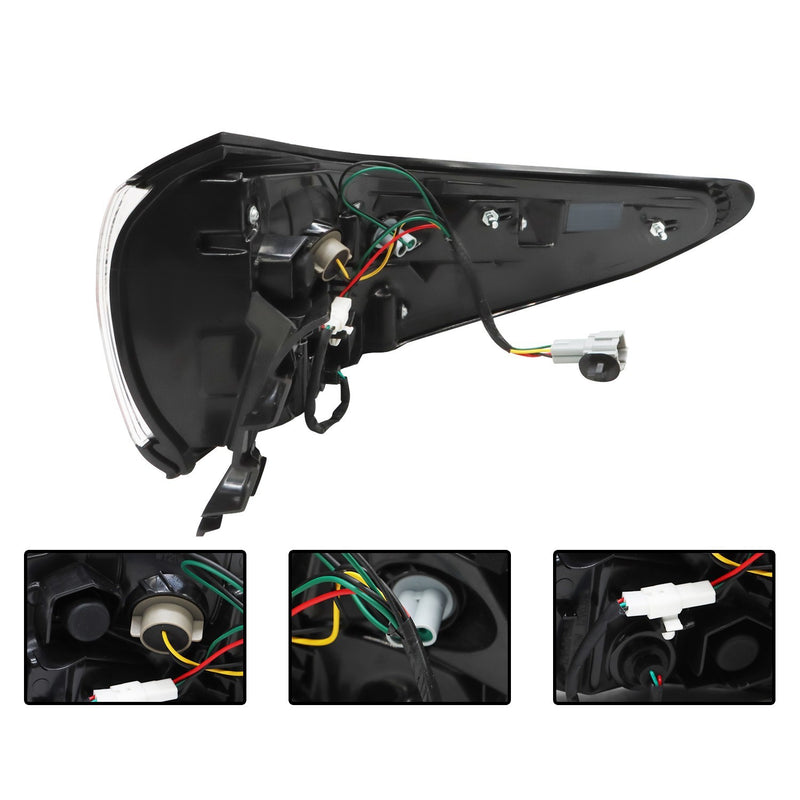 DURAFORCE Left Outer Tail Light Assembly for 2015-2018 Nissan Murano Driver Side