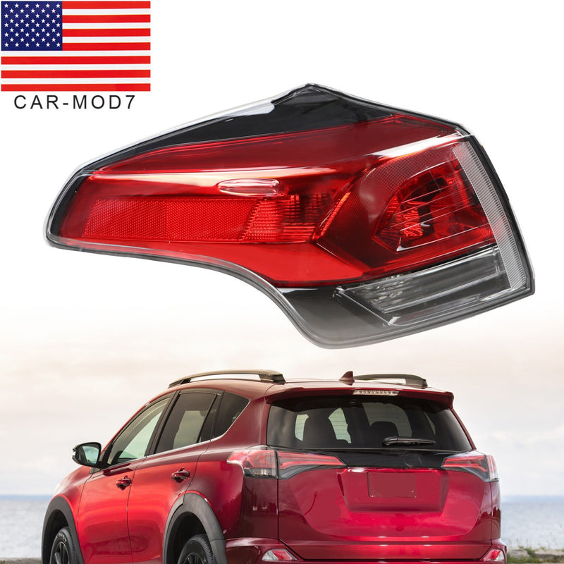 DURAFORCE Left Rear Tail Light Brake Lamp for Toyota RAV4 2016-2018 4-Door