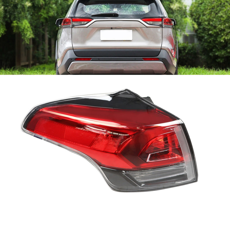 DURAFORCE Left Rear Tail Light Brake Lamp for Toyota RAV4 2016-2018 4-Door