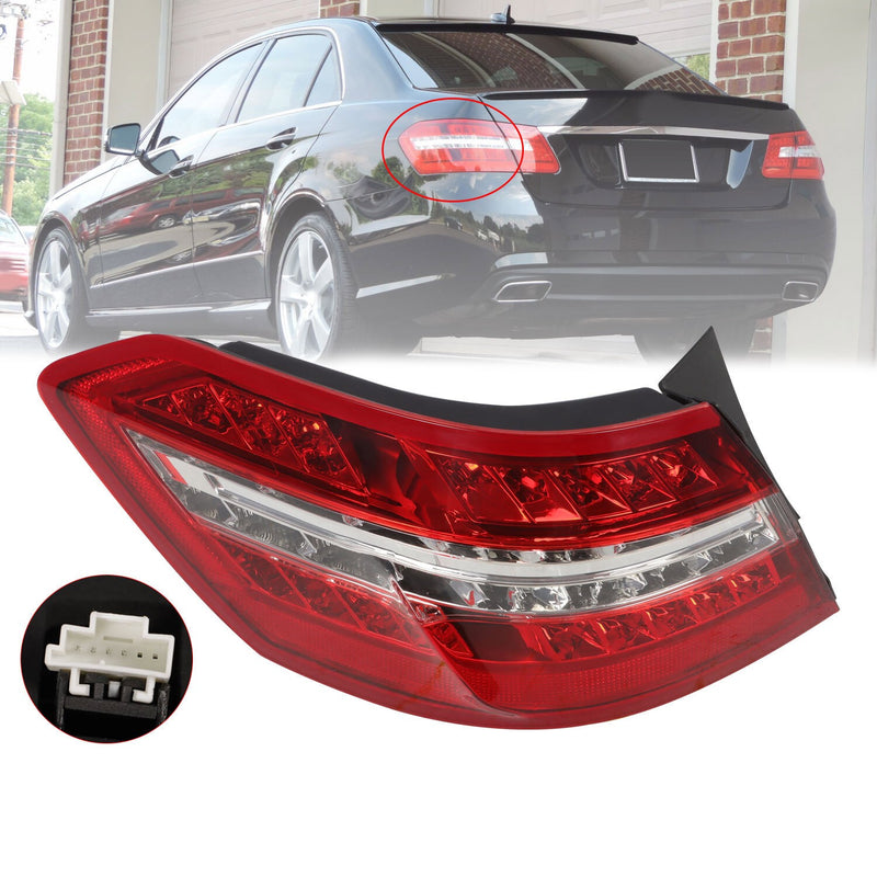 DURAFORCE Left Rear Tail Light Driver Side for 2010-2013 Mercedes Benz E350 E550 E63 AMG