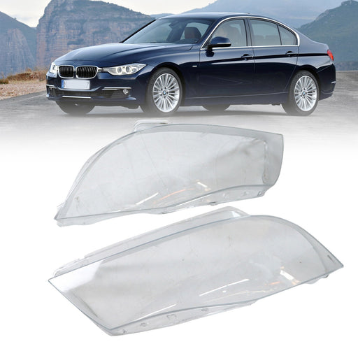 DURAFORCE BMW 3 Series E90 E91 Headlight Lens Cover Left Right Clear 2005-2012