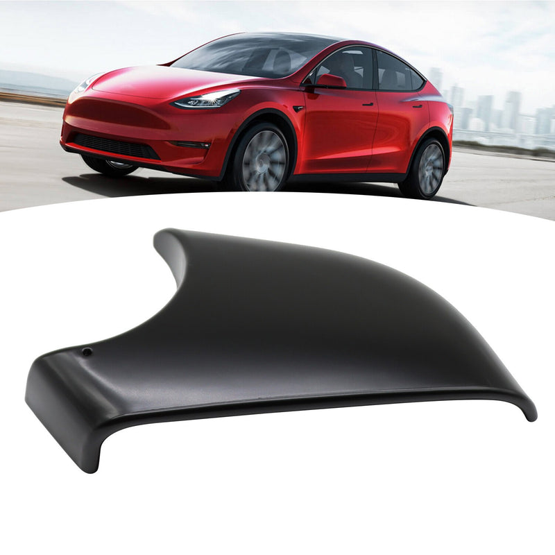 DURAFORCE Left Driver Door Wing Mirror Cover Lower Holder Black for Tesla Model Y