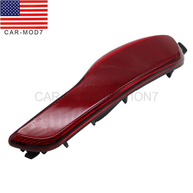 DURAFORCE Left Rear Bumper Light Reflector Lamp Left Side for Jeep Cherokee 2014-2018