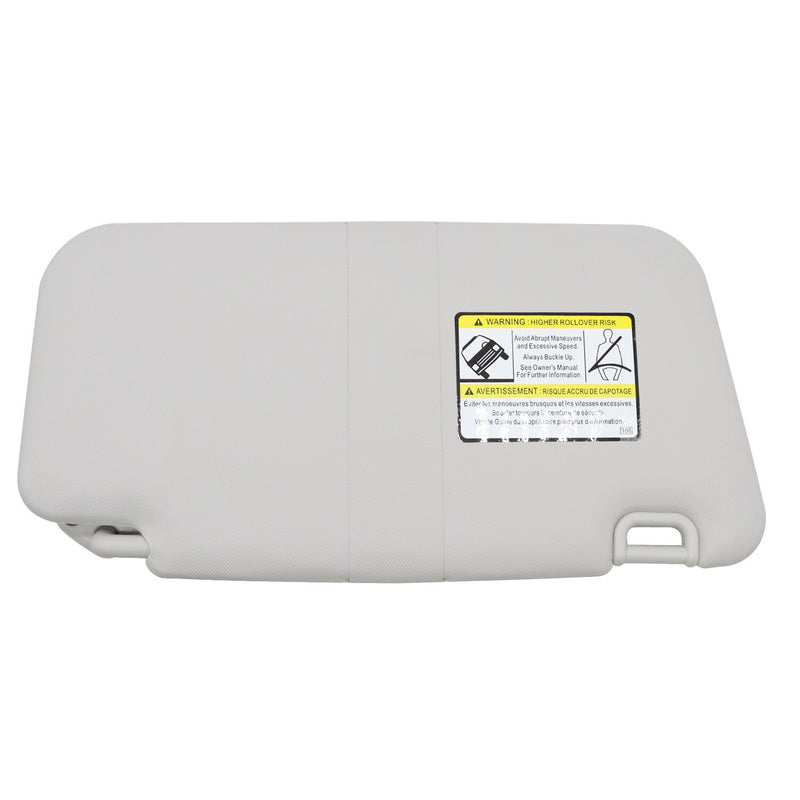 DURAFORCE Left Gray Sun Visor w/ Mirror for Subaru Forester 2009-2013 92011SC033LO