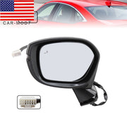DURAFORCE Left Side Mirror 2022-2024 Honda Civic Touring BSM Turn Signal 8-Pin