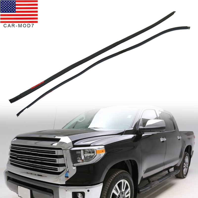 DURAFORCE Roof Trim Molding Kit Left & Right for 2007-2020 Toyota Tundra Double Cab