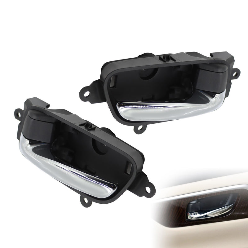 DURAFORCE Left & Right Interior Door Handles for 2013-2018 Nissan Altima Pathfinder