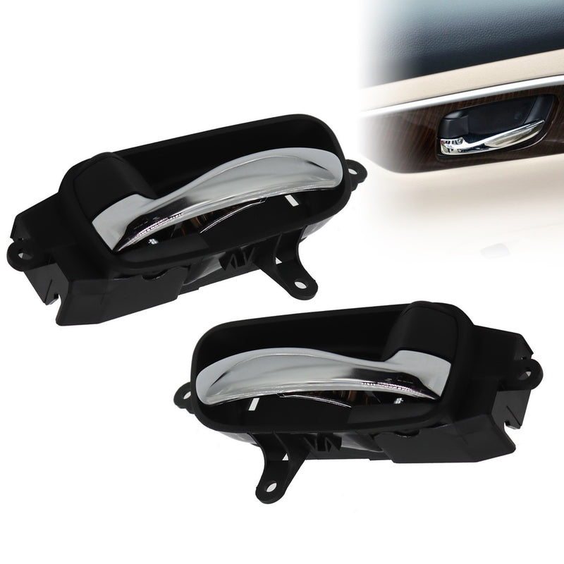 DURAFORCE Left & Right Interior Door Handles for 2013-2018 Nissan Altima Pathfinder