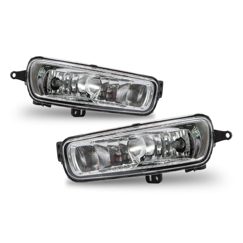 DURAFORCE Left & Right Bumper Fog Lights Driving Lamps for 2015-2018 Ford Focus